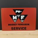 MF Massey Ferguson Service Blechschild - SALE -